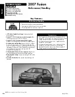 Preview for 10 page of Ford 2007 Fusion Brochure & Specs