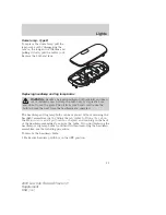 Preview for 46 page of Ford 2007 Low Cab Forward Truck Supplement Manual