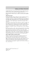 Preview for 72 page of Ford 2007 Low Cab Forward Truck Supplement Manual