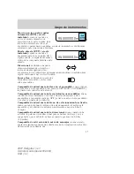 Preview for 17 page of Ford 2007 Navigator (Spanish) Owner'S Manual