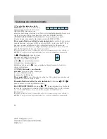 Preview for 22 page of Ford 2007 Navigator (Spanish) Owner'S Manual