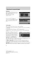 Preview for 54 page of Ford 2007 Navigator (Spanish) Owner'S Manual