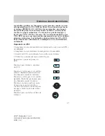 Preview for 57 page of Ford 2007 Navigator (Spanish) Owner'S Manual