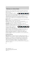 Preview for 60 page of Ford 2007 Navigator (Spanish) Owner'S Manual