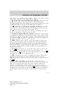 Preview for 69 page of Ford 2007 Navigator (Spanish) Owner'S Manual