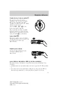 Preview for 73 page of Ford 2007 Navigator (Spanish) Owner'S Manual