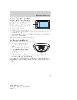 Preview for 77 page of Ford 2007 Navigator (Spanish) Owner'S Manual