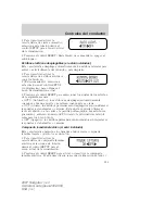 Preview for 115 page of Ford 2007 Navigator (Spanish) Owner'S Manual