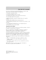 Preview for 117 page of Ford 2007 Navigator (Spanish) Owner'S Manual