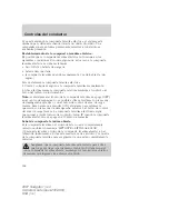 Preview for 126 page of Ford 2007 Navigator (Spanish) Owner'S Manual