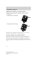 Preview for 134 page of Ford 2007 Navigator (Spanish) Owner'S Manual