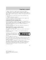 Preview for 143 page of Ford 2007 Navigator (Spanish) Owner'S Manual