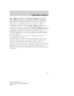 Preview for 147 page of Ford 2007 Navigator (Spanish) Owner'S Manual