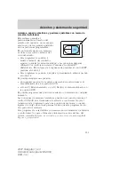 Preview for 151 page of Ford 2007 Navigator (Spanish) Owner'S Manual