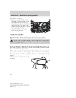 Preview for 154 page of Ford 2007 Navigator (Spanish) Owner'S Manual