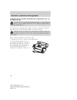 Preview for 156 page of Ford 2007 Navigator (Spanish) Owner'S Manual