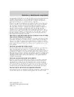 Preview for 165 page of Ford 2007 Navigator (Spanish) Owner'S Manual