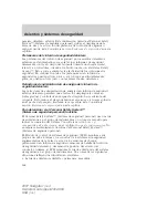 Preview for 166 page of Ford 2007 Navigator (Spanish) Owner'S Manual