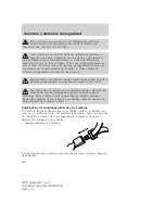 Preview for 168 page of Ford 2007 Navigator (Spanish) Owner'S Manual