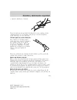 Preview for 169 page of Ford 2007 Navigator (Spanish) Owner'S Manual