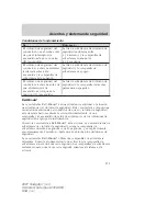 Preview for 175 page of Ford 2007 Navigator (Spanish) Owner'S Manual