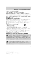 Preview for 185 page of Ford 2007 Navigator (Spanish) Owner'S Manual