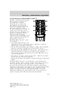 Preview for 189 page of Ford 2007 Navigator (Spanish) Owner'S Manual