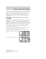 Preview for 201 page of Ford 2007 Navigator (Spanish) Owner'S Manual