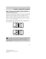 Preview for 205 page of Ford 2007 Navigator (Spanish) Owner'S Manual