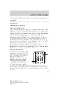 Preview for 215 page of Ford 2007 Navigator (Spanish) Owner'S Manual