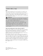 Preview for 216 page of Ford 2007 Navigator (Spanish) Owner'S Manual