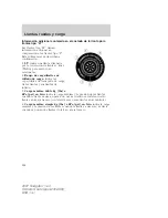 Preview for 224 page of Ford 2007 Navigator (Spanish) Owner'S Manual