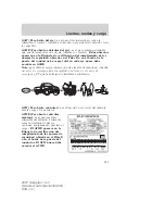 Preview for 235 page of Ford 2007 Navigator (Spanish) Owner'S Manual