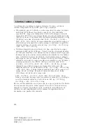 Preview for 238 page of Ford 2007 Navigator (Spanish) Owner'S Manual