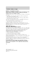 Preview for 248 page of Ford 2007 Navigator (Spanish) Owner'S Manual