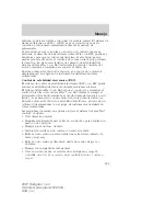 Preview for 259 page of Ford 2007 Navigator (Spanish) Owner'S Manual