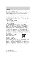 Preview for 260 page of Ford 2007 Navigator (Spanish) Owner'S Manual