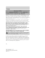 Preview for 272 page of Ford 2007 Navigator (Spanish) Owner'S Manual