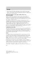 Preview for 278 page of Ford 2007 Navigator (Spanish) Owner'S Manual