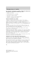 Preview for 284 page of Ford 2007 Navigator (Spanish) Owner'S Manual