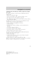 Preview for 299 page of Ford 2007 Navigator (Spanish) Owner'S Manual