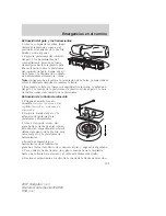 Preview for 301 page of Ford 2007 Navigator (Spanish) Owner'S Manual