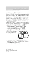 Preview for 343 page of Ford 2007 Navigator (Spanish) Owner'S Manual