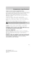 Preview for 349 page of Ford 2007 Navigator (Spanish) Owner'S Manual