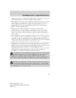 Preview for 351 page of Ford 2007 Navigator (Spanish) Owner'S Manual