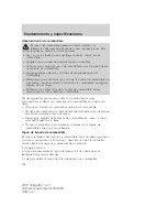 Preview for 352 page of Ford 2007 Navigator (Spanish) Owner'S Manual