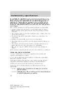 Preview for 356 page of Ford 2007 Navigator (Spanish) Owner'S Manual