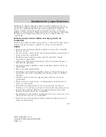 Preview for 357 page of Ford 2007 Navigator (Spanish) Owner'S Manual