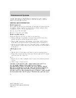 Preview for 414 page of Ford 2007 Navigator (Spanish) Owner'S Manual