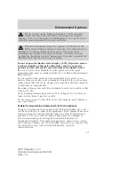 Preview for 441 page of Ford 2007 Navigator (Spanish) Owner'S Manual